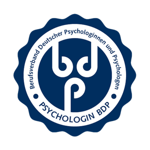 Markensiegel Psychologin BDP – Berufsverband Deutscher Psychologinnen und Psychologen